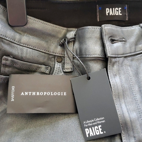 PAIGE Women’s Hoxton Ultra Skinny Jeans – High Rise, Dark Wash With Transcend Stretch